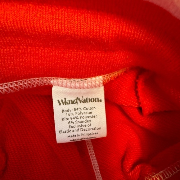 NWT Wknd Nation Red Jogger Pants Size Small - Picture 10 of 12